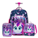 Kit Escolar Infantil – Mochila de Rodinhas, Lancheira e Estojo.
