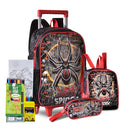 Kit Escolar Infantil – Mochila de Rodinhas, Lancheira e Estojo.